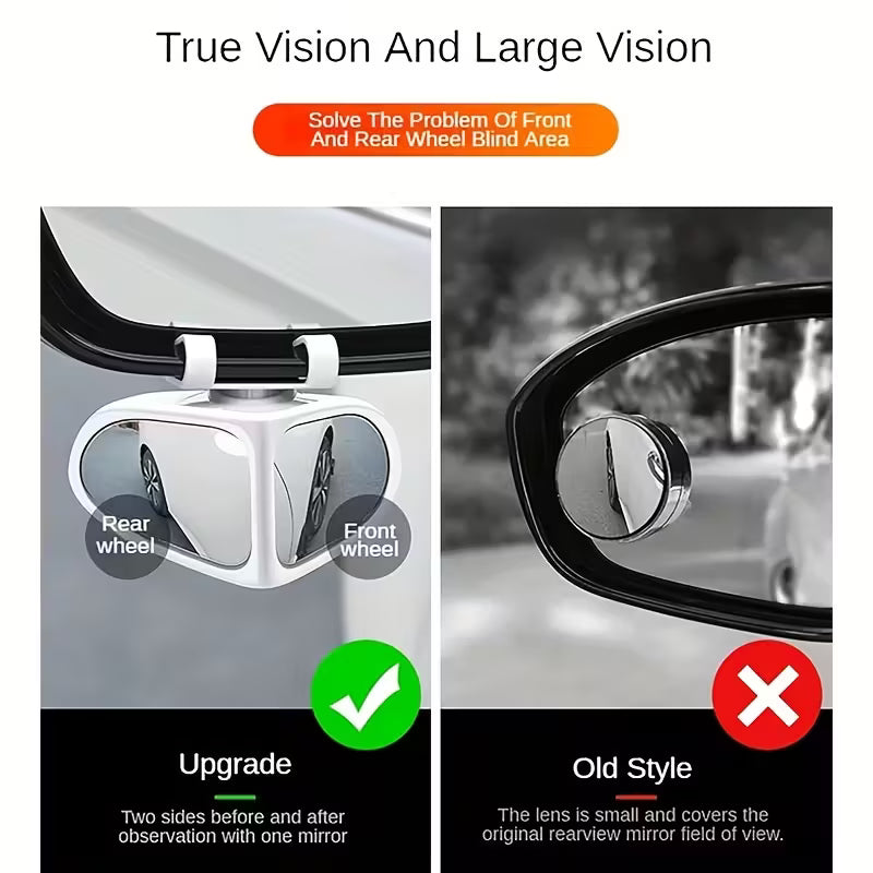 Adjustable Car Auxiliary Rearview Mirror