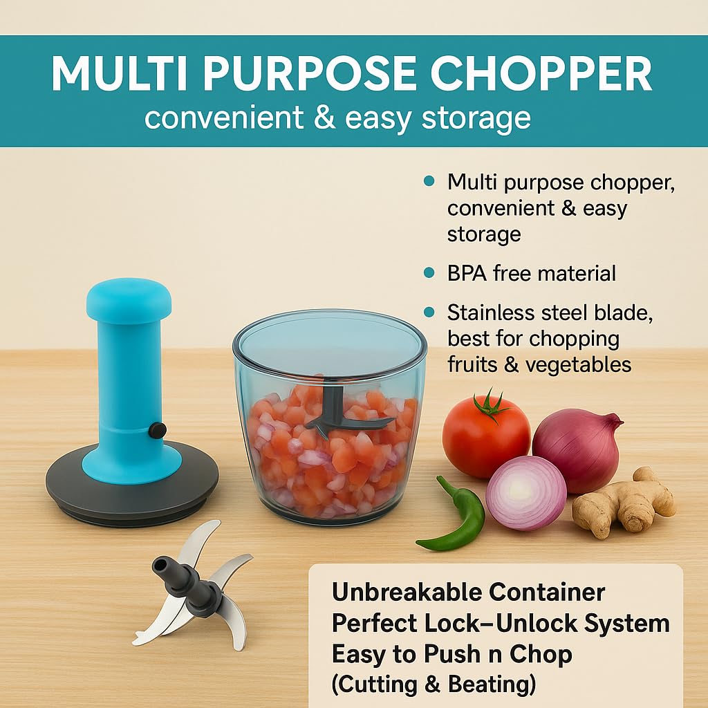 Manual Fruit and Vegetable Chopper