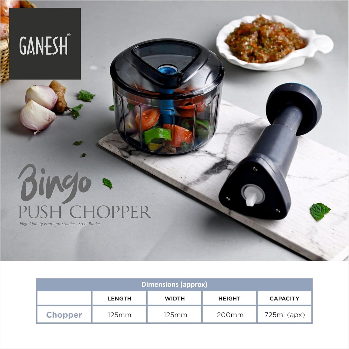 Manual Fruit and Vegetable Chopper