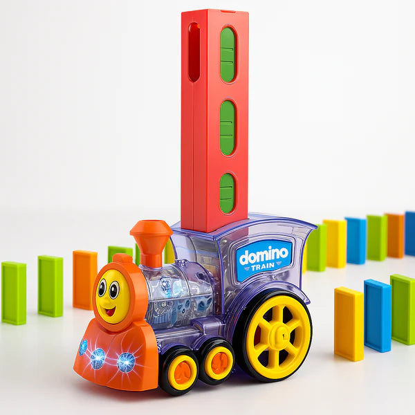 Train Toy Domino Set for Kids ! ||BPA-Free Plastic with Sound Effects||