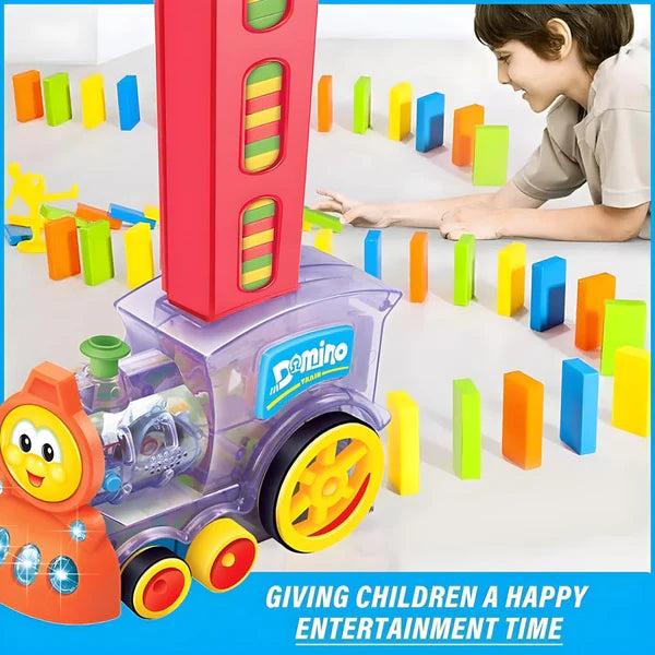 Train Toy Domino Set for Kids ! ||BPA-Free Plastic with Sound Effects||